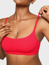 INLYRIC Women's Inbarely® Scoop Bralette Bright Red