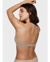 INLYIRC Women's Inbarely® Crossover Bralette Warm Beige