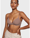 INLYIRC Women's Inbarely® Crossover Bralette Warm Beige