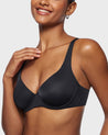 INLYRIC Women's Mesh Balconette Bra Sargasso