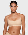 Inlyric Women's Inbarely® Plus Scoop Bralette Flax Beige