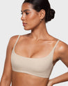 Inlyric Women's Inbarely® Plus Scoop Bralette Flax Beige