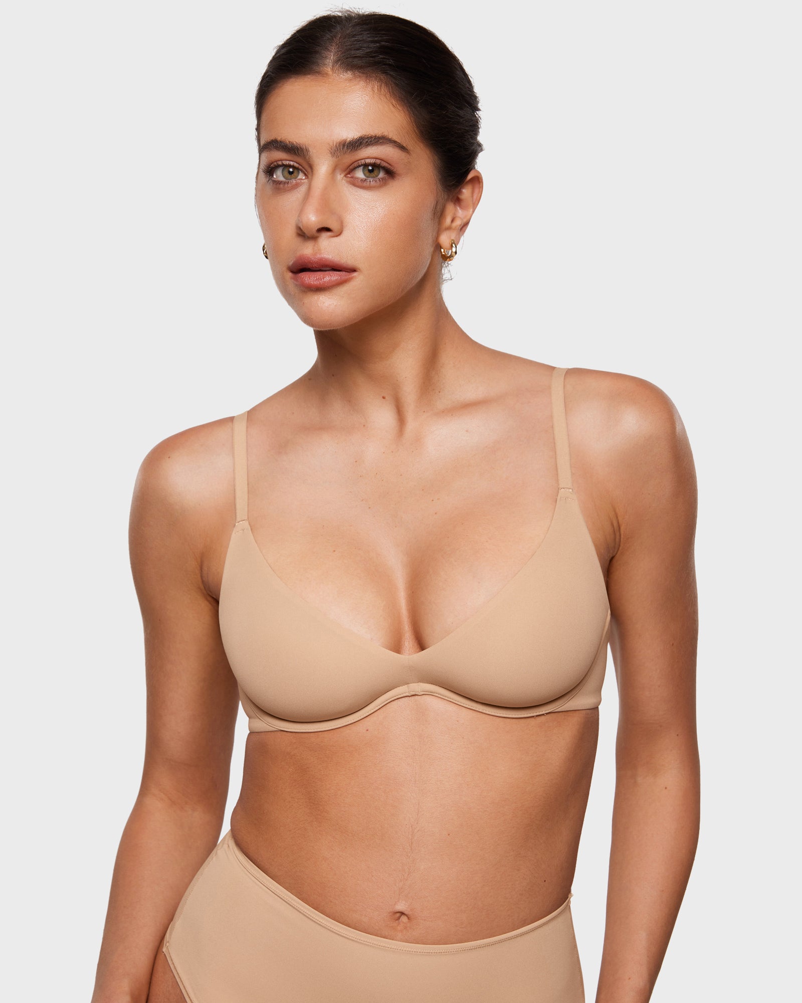 INLYRIC Women's Inbarely® Plus Plunge Bra Warm Beige