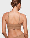 Women's Inbarely® Outwear Longline Triangle Bralette Warm Beige
