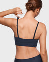 Women's Inbarely® Outwear Longline Triangle Bralette Deep Ocean Blue