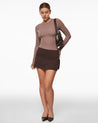 Women's Inbarely® Soft Basic Long Sleeve Tees Hazelnut