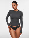 Women's Inbarely® Soft Basic Long Sleeve Tees Andorra