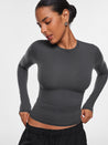 Women's Inbarely® Soft Basic Long Sleeve Tees Andorra