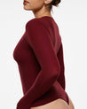 Women's Inbarely® Soft Basic Long Sleeve Tees Hazelnut