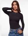 Women's Thermal Crewneck Long Sleeve Top Hazelnut